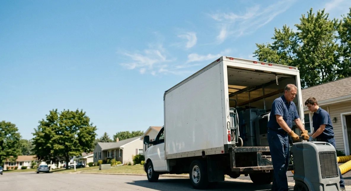 Water Damage Cleanup in Albany, IN near me